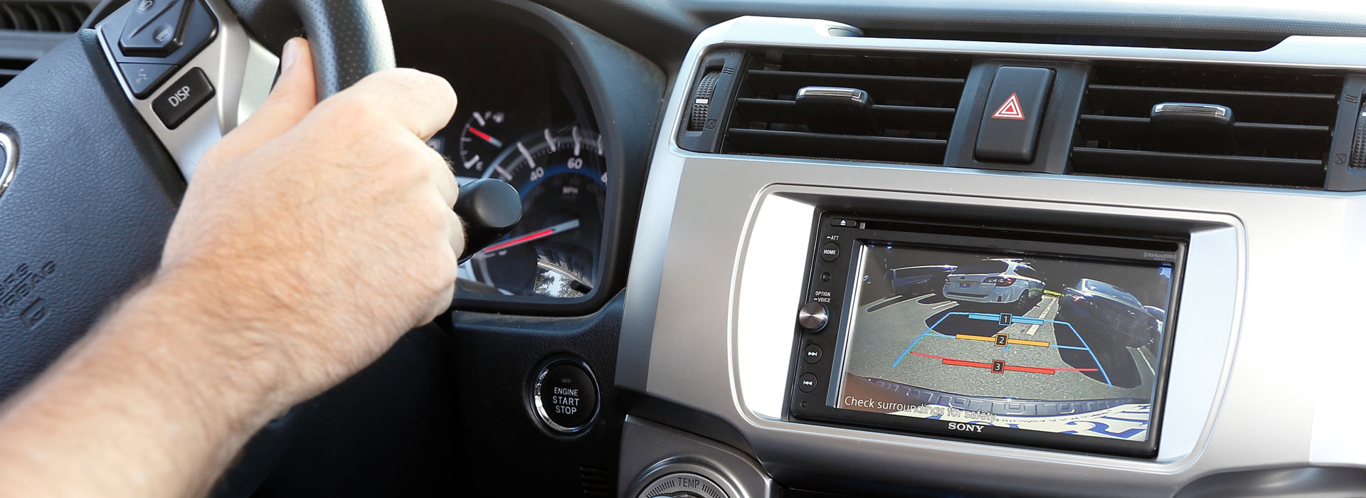 Rear-view CCD Camera for CarPlay