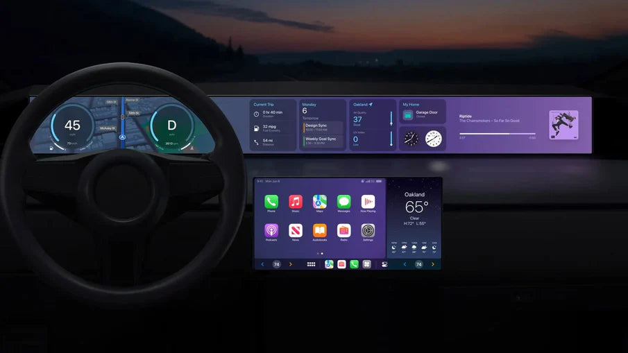 Apple reuses CarPlay for car dashboards