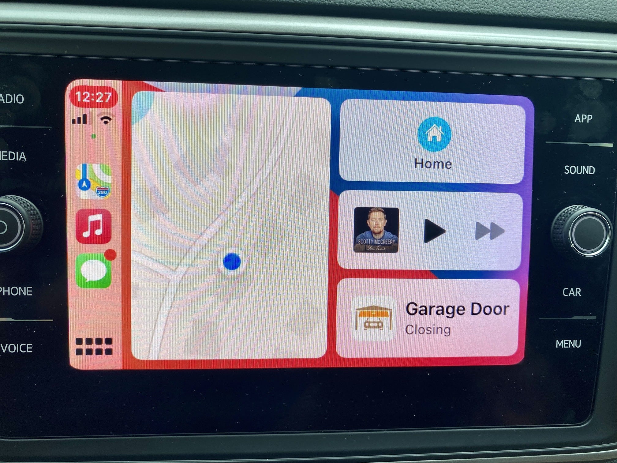 Homekit integration in Apple Carplay