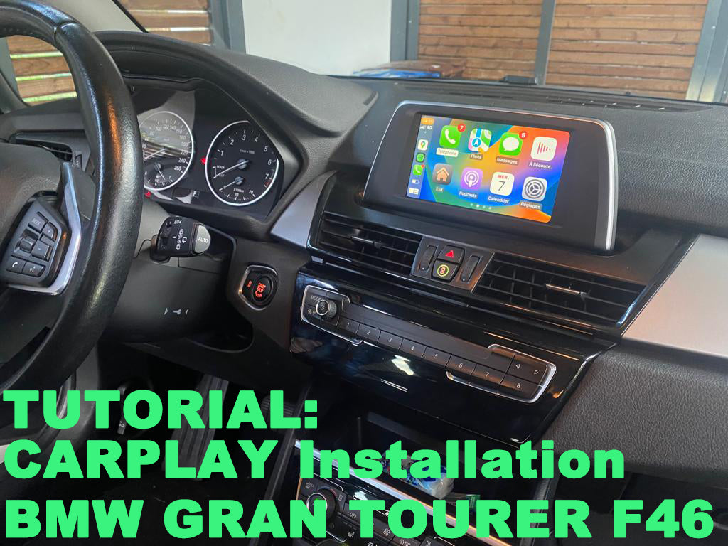 Carplay installation tutorial BMW 2 Series Gran Tourer F46