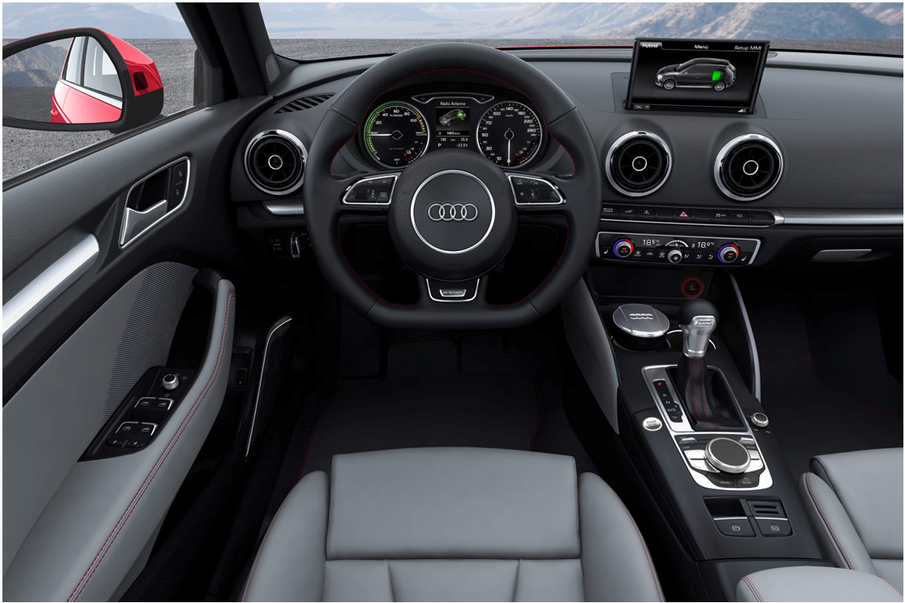 Carplay in an Audi a3 e-Tron