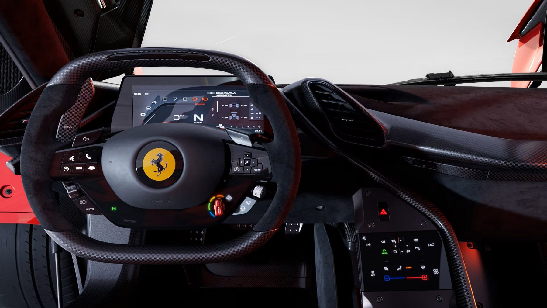 How to Use Apple CarPlay in Your Ferrari F80