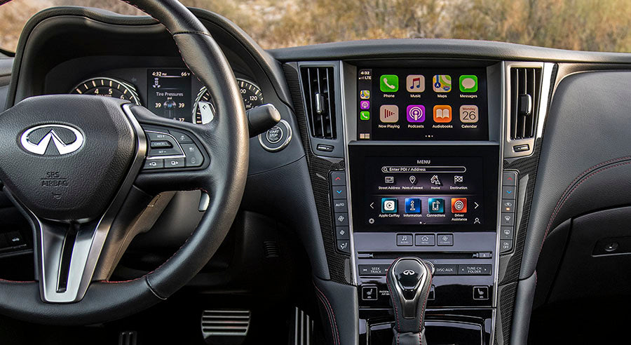 How can infiniti owners get Carplay for free?