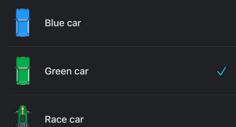 Waze new car icon collection