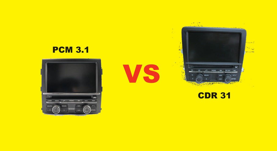 PCM 3.1 vs. CDR 31: Which Porsche Audio System is Right for You