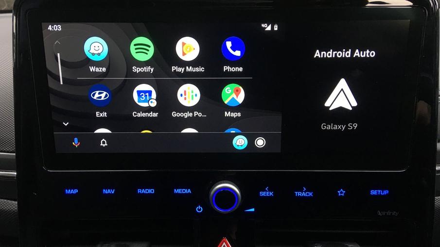 Android Auto with Android 10