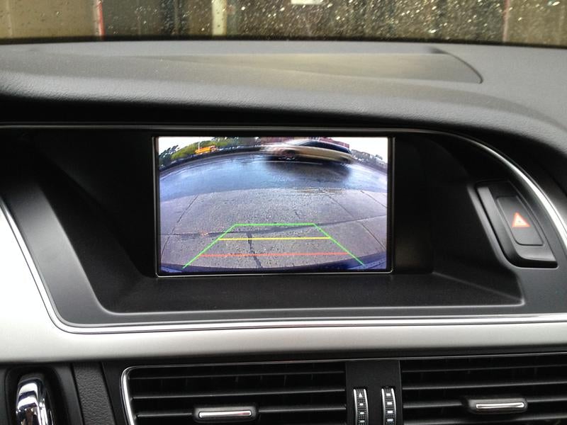 How to install a camera in an Audi A5 convertible?