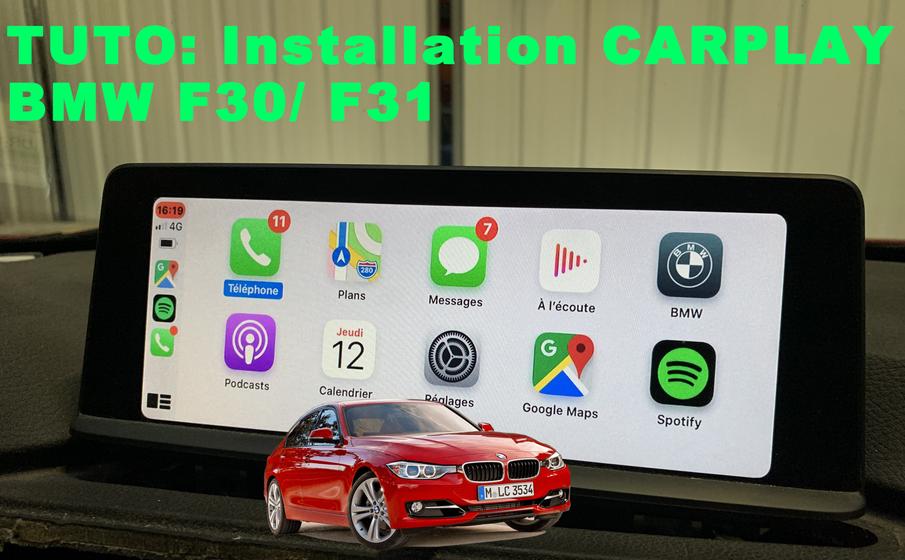 Carplay installation tutorial on BMW F30 330