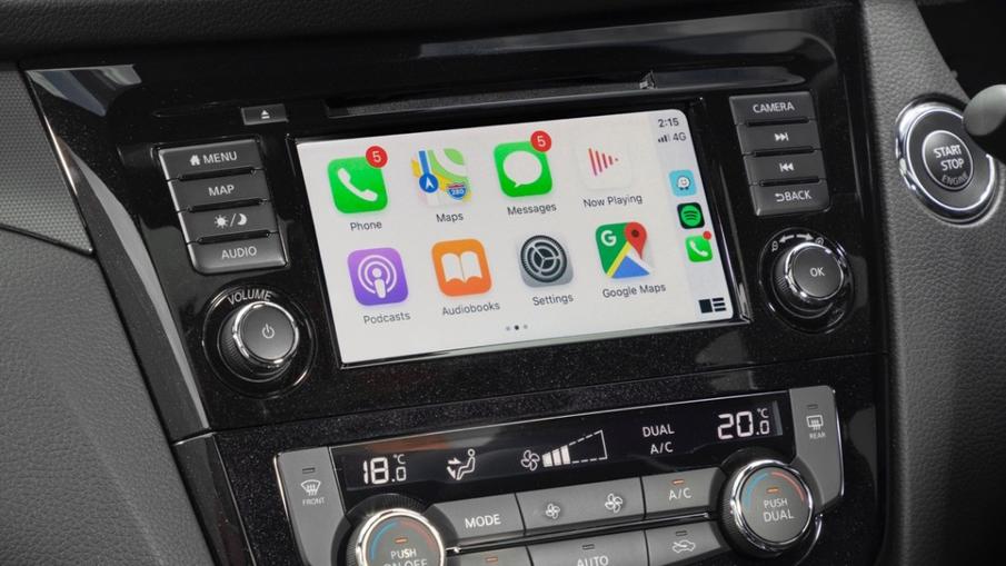 CarPlay in my Nissan Qashqai
