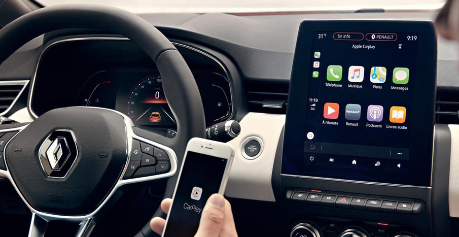How to use CarPlay in a Clio 5?