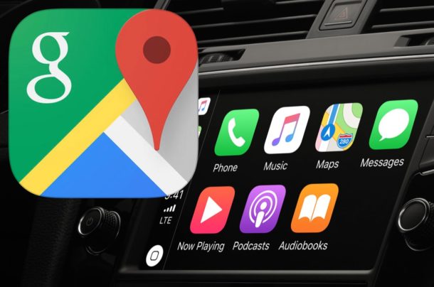 Carplay and Google Maps