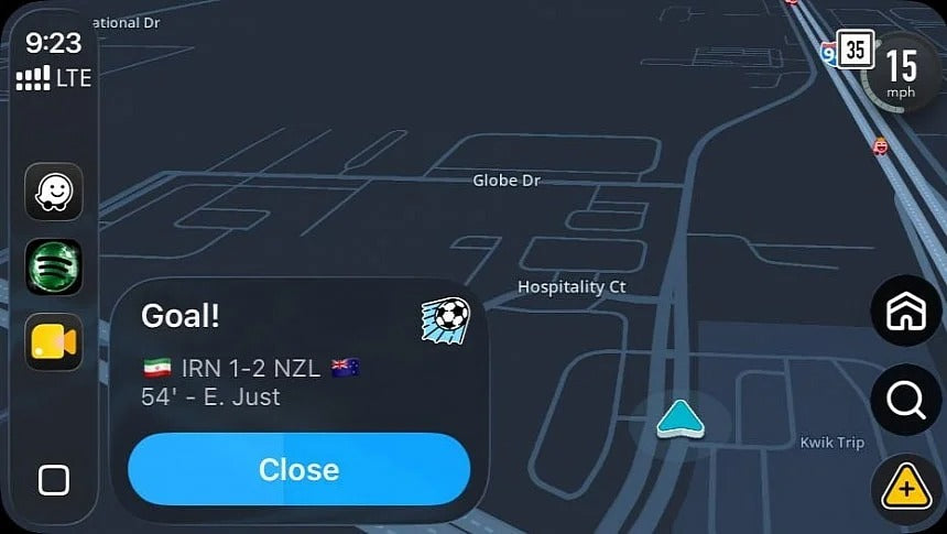 world cup 2026 scores disable waze