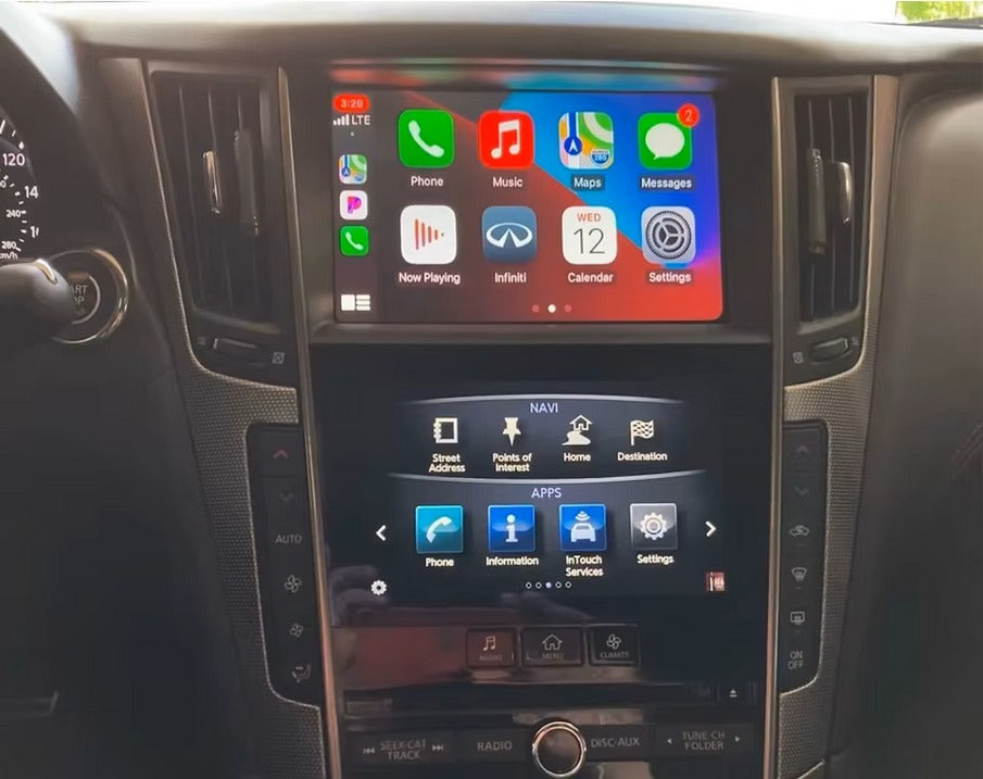 Carplay in your Infiniti q50