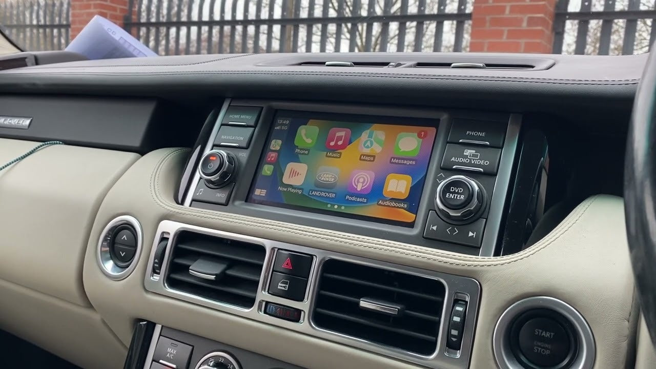 Upgrade CarPlay in Your 2010–2012 Range Rover