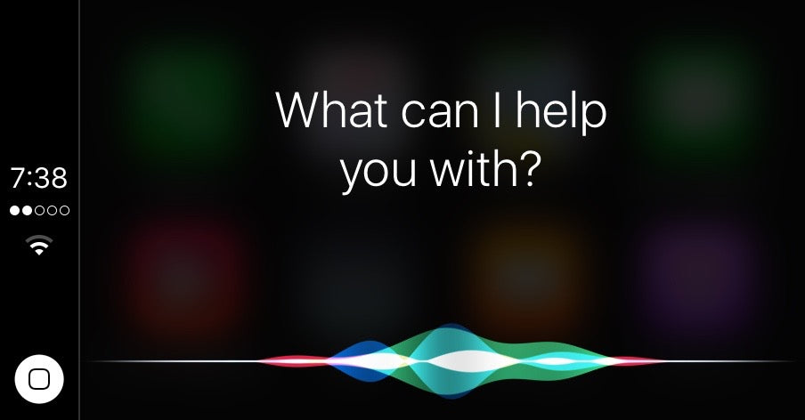 Using Siri with Carplay