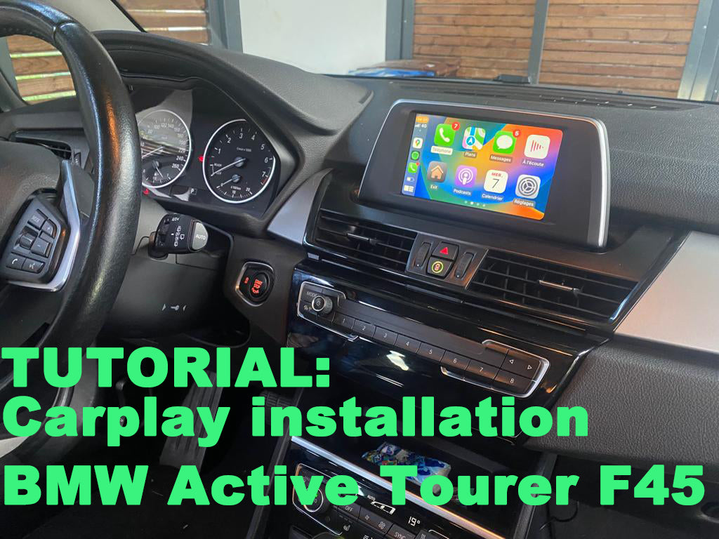 Carplay installation tutorial BMW 2 Series Active Tourer F45