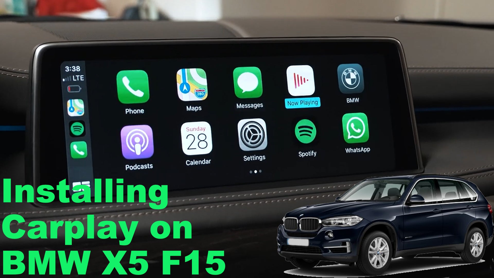 Carplay installation tutorial on BMW X5 F15