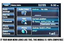 Load image into Gallery viewer, CarPlay compatible Land Rover menu
