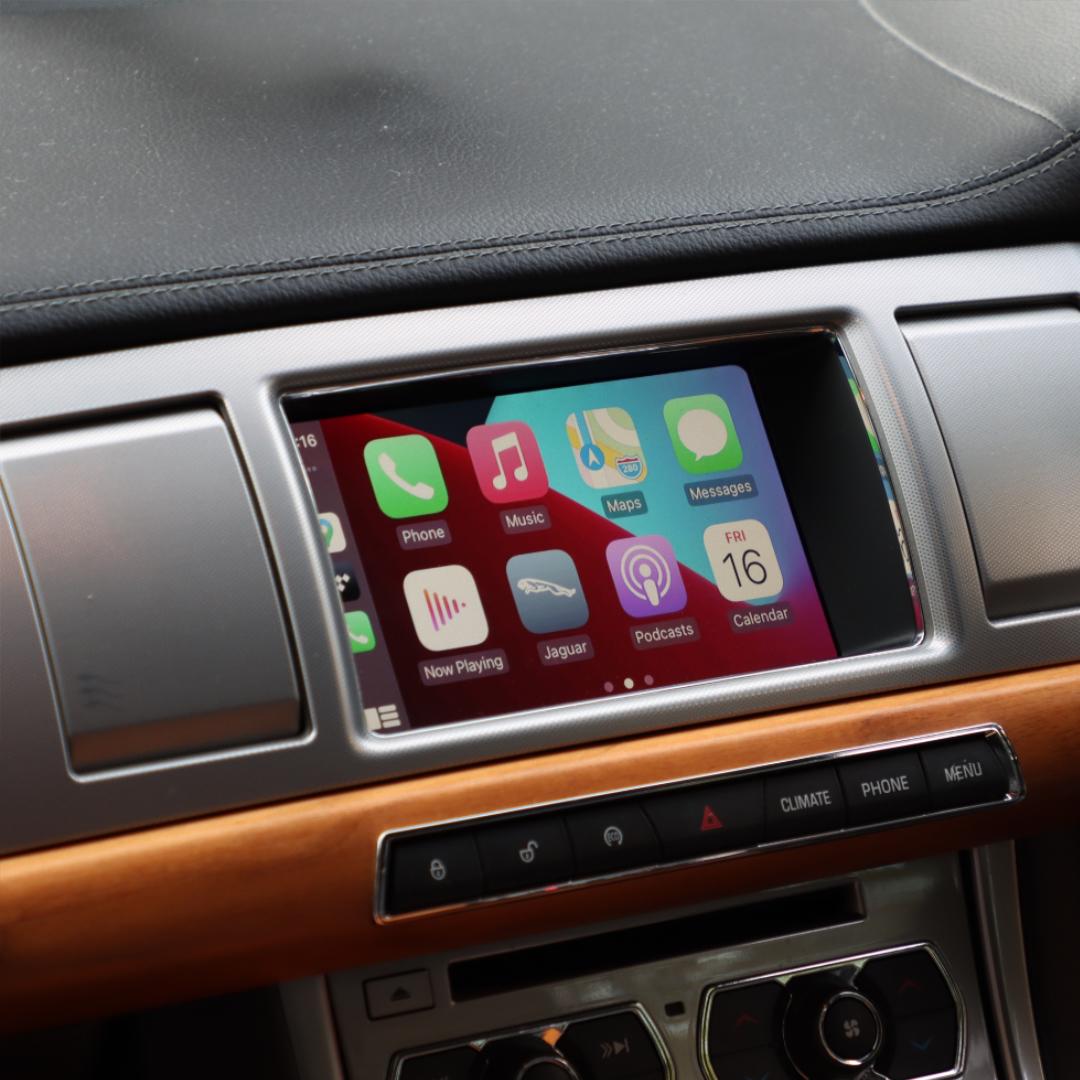 carplay jaguar xf 2008