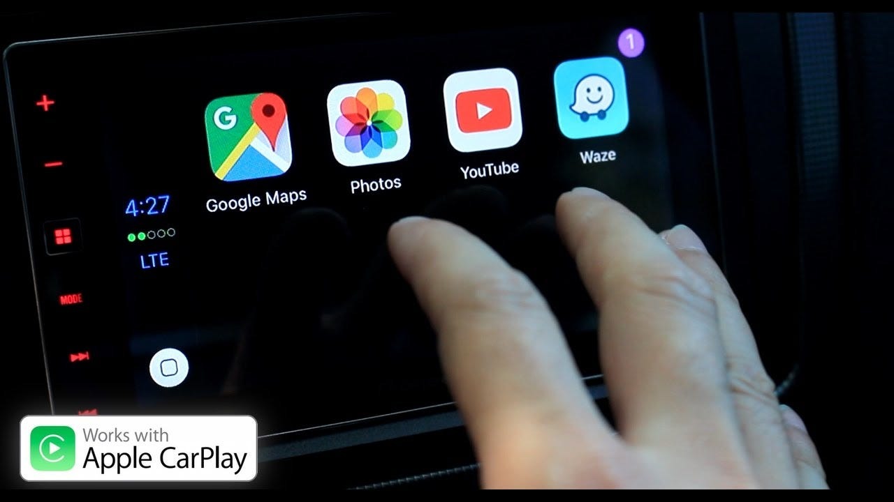 can carplay play youtube