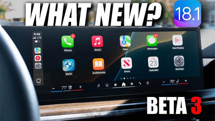 What's New in Apple CarPlay with iOS 18.1 Beta 3