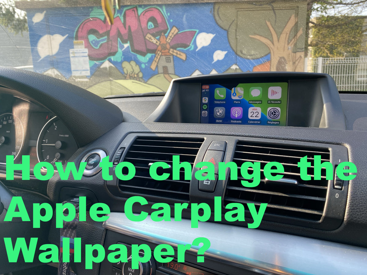 How to change the Apple Carplay wallpaper?
