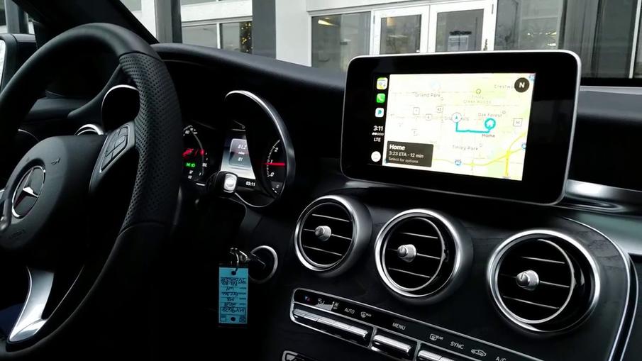 Carplay in Mercedes GLC