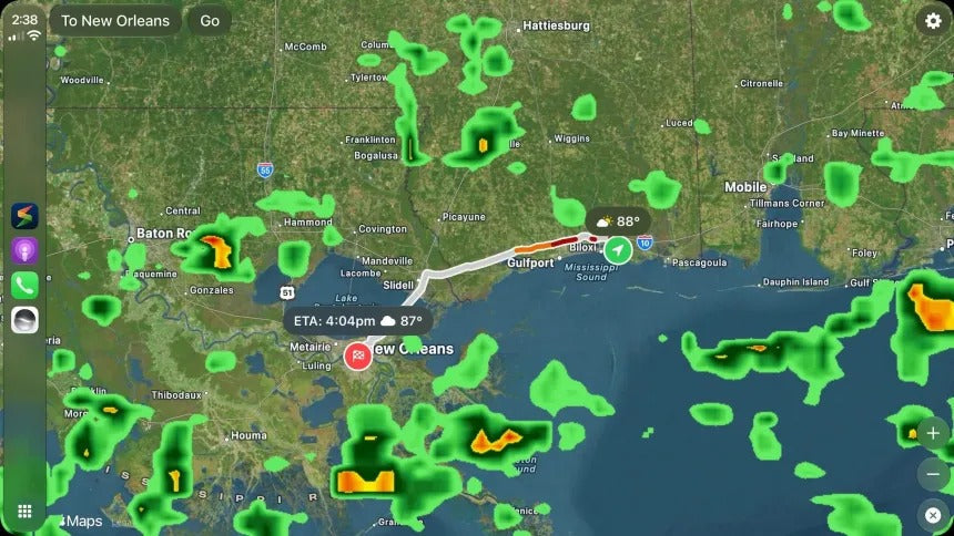 storm radar app carplay new 2026