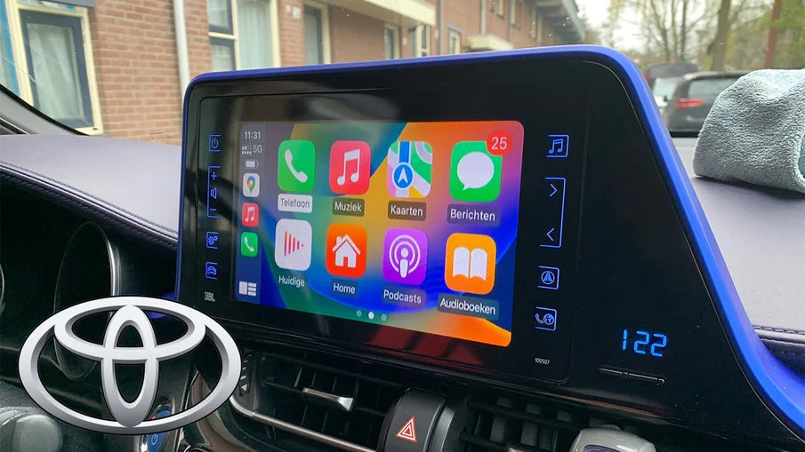 How do I install CarPlay in my TOYOTA CH-R?