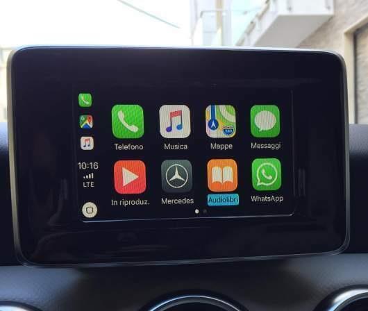 Carplay activation on Mercedes