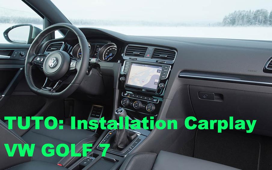 Carplay installation tutorial on Volkswagen Golf 7