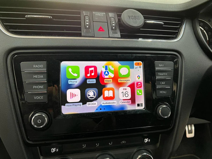 skoda octavia 3 radio apple carplay