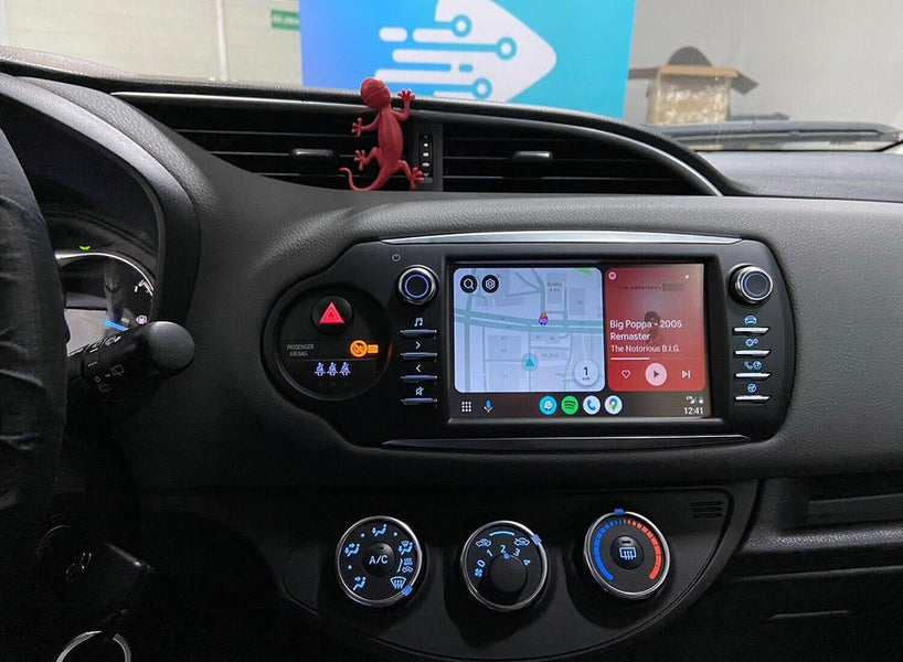 How do I install CarPlay in my Toyota YARIS?