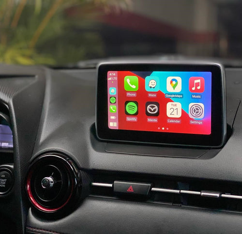 carplay fiat spider 124