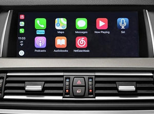 Apple CarPlay system for BMW, offering seamless integration and advanced functionality