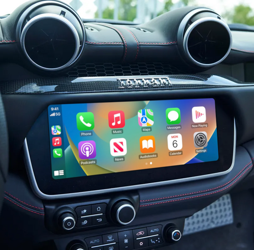 Ferrari portofino carplay