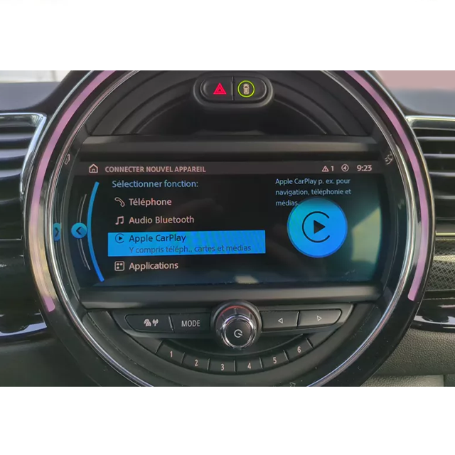 Mini carplay activation