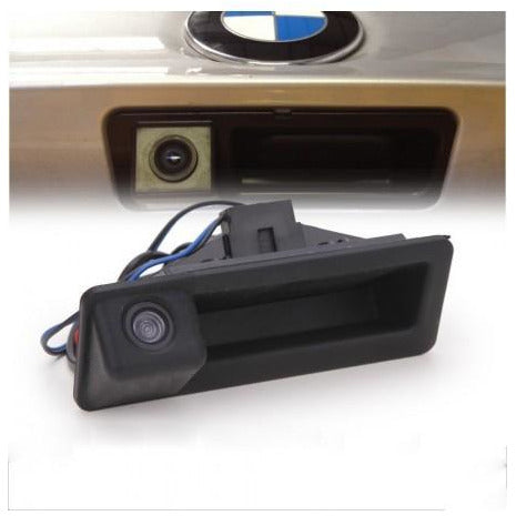 Rear view camera boot handle BMW