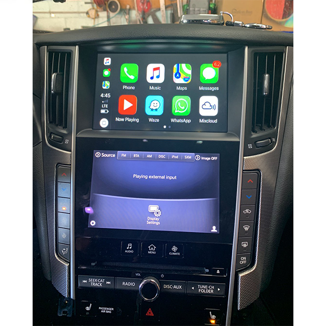 apple carplay infinity q50 xq50 q50l q60